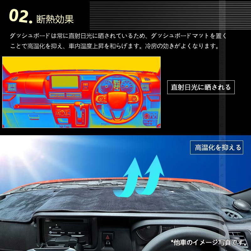 ダッシュボードマット 新型ヴェゼル RV系 ホンダ ベロア調 汚れを防止