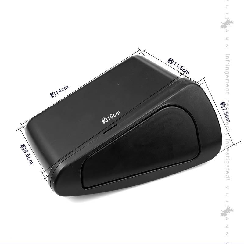 新型 ハリアー80系 運転席側 サイドBOXゴミ箱 ABS樹脂 フロントドアポケット ザイドボックスゴミ箱 ダストボックス ゴミ入れ 内装 パーツ カスタム HARRIER80