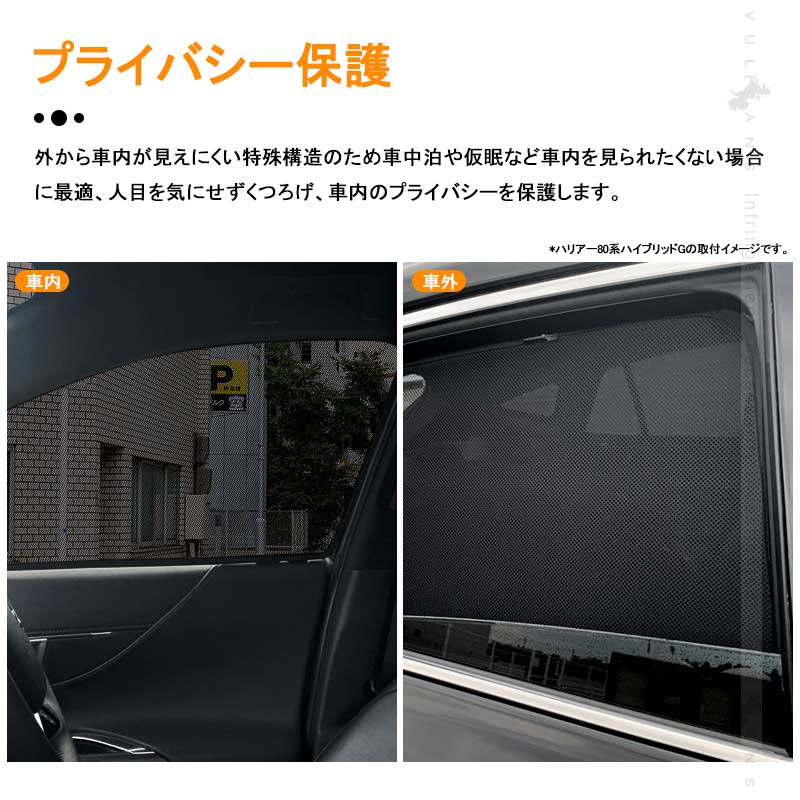 日よけ メッシュカーテン ノア・ヴォクシー90系 4枚 アウトドア 車中泊 遮光カーテン 内装 パーツ 紫外線 UVカット 換気 車用 プライバシー保護 NOAH VOXY