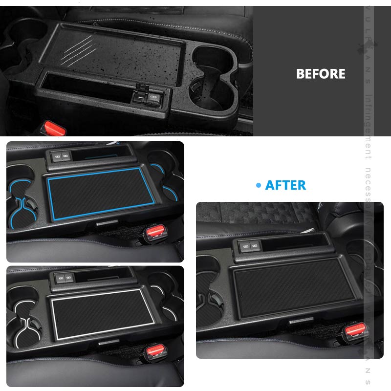 ドアポケットマット ヴォクシー/ノア 90系 7人乗り S-Z /Z 滑り止めマット 蓄光色 インテリアマット ラバーマット 水洗いOK 28枚 内装 パーツ キズ防止 トヨタ