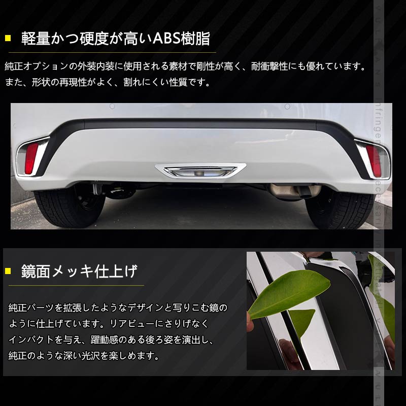 Vulcans トヨタ アクア MXP系 リアフォグランプ＆リアリフレクター