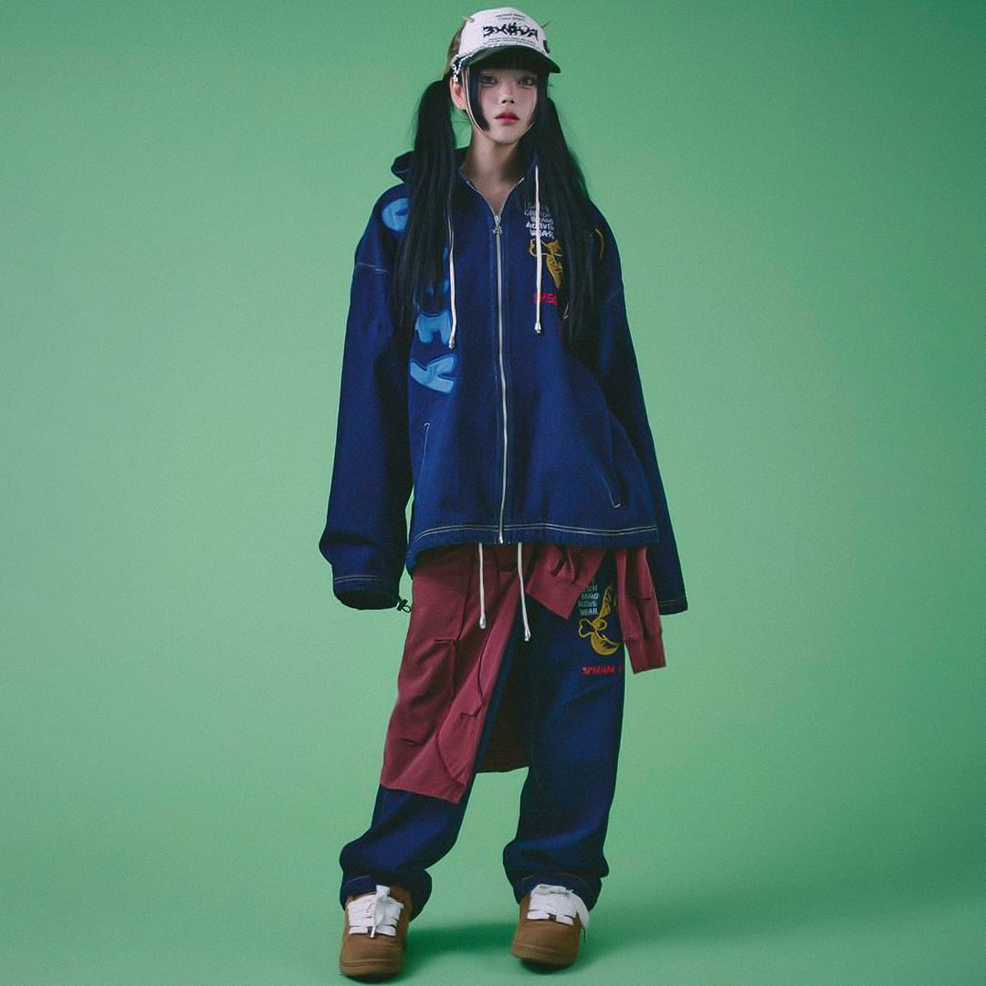 GALFY（ガルフィー） あの時の後輩 SETUP デニム セットアップ 上下