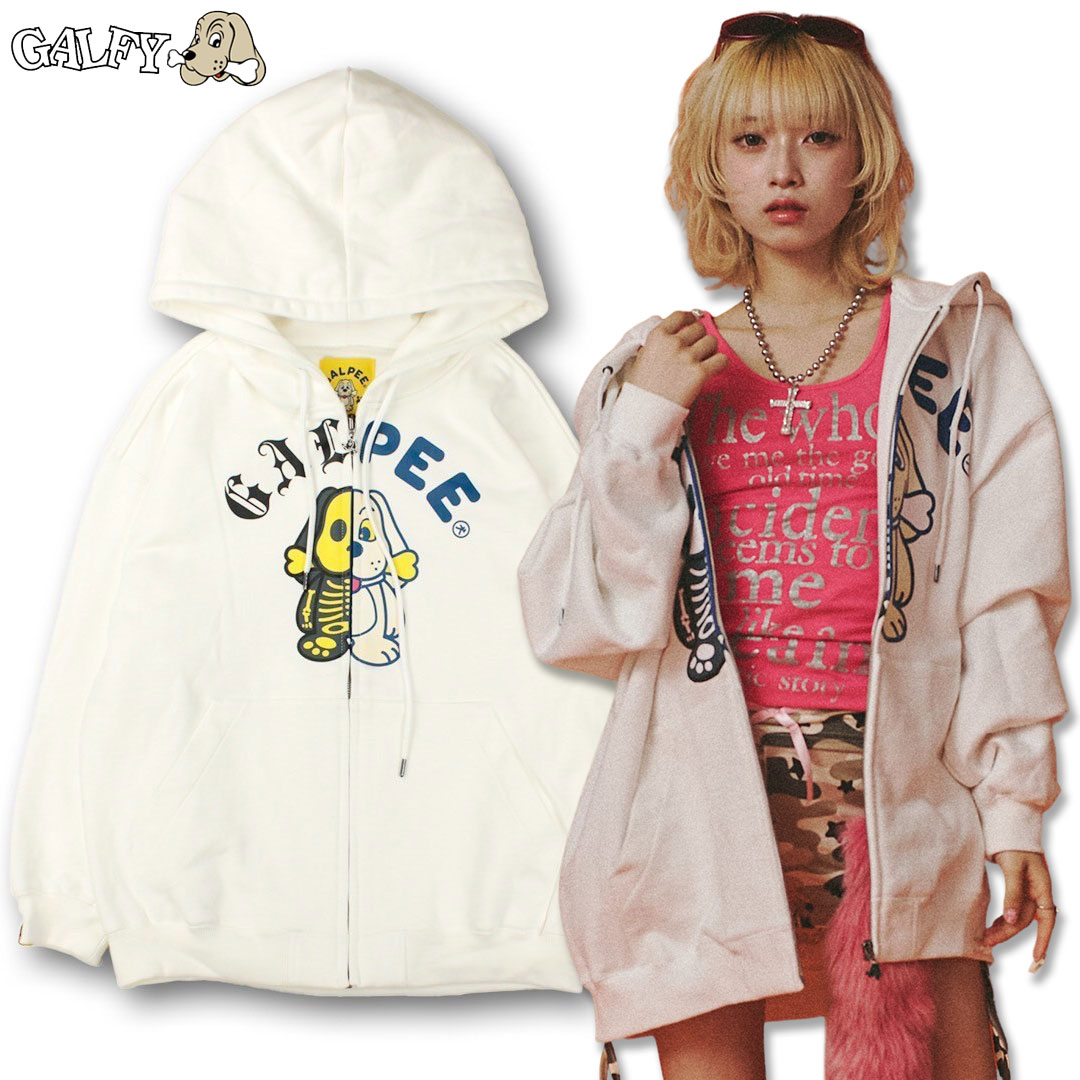 GALFY ガルピー GALPEE ガルフィー ゴーストZIPパーカーSS 超