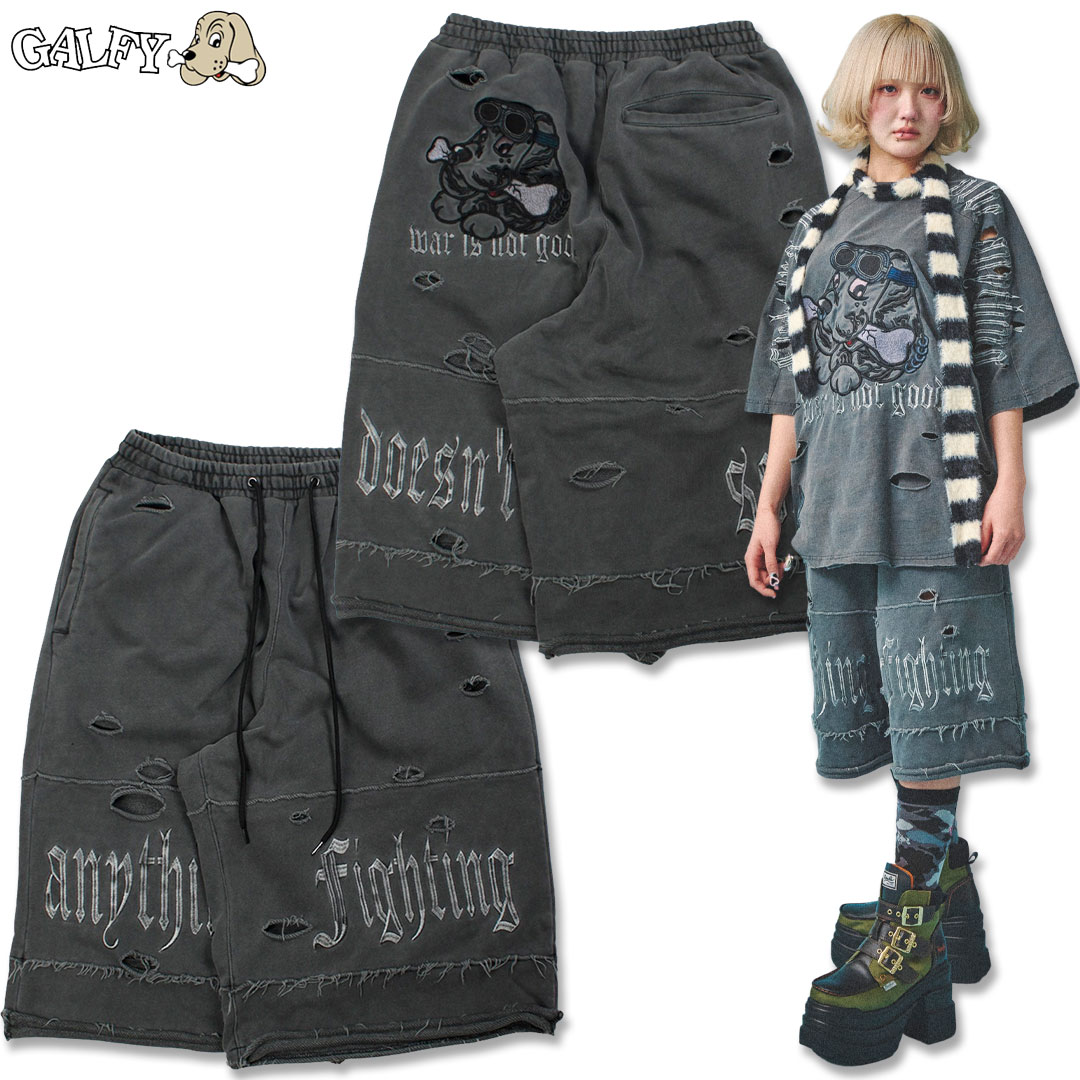 GALFY（ガルフィー） 病みに染まりし反戦パンツ 152023 L 中型犬 XL