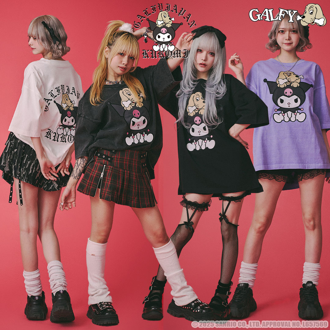 GALFY クロミ × ガルフィー コラボ クロミちゃんとGALFYの半袖