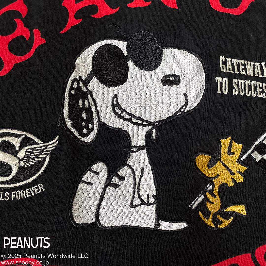 Flag staff SNOOPY×Flagstaff ChekredFlag Foodie フラッグスタッフ