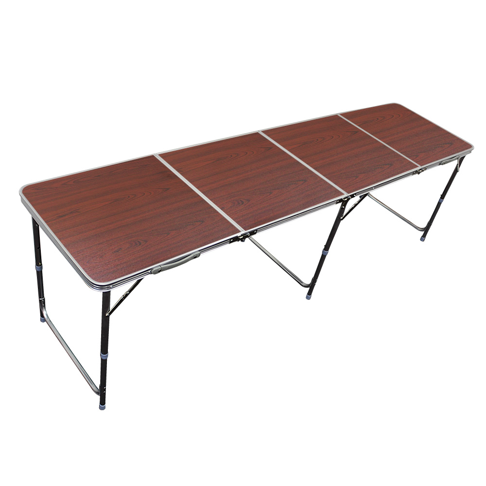 アウトドアテーブル ローテーブル 4色 折りたたみ式 アルミ レジャーテーブル ワイドタイプ 高さ3段階調整 軽量 アウトドア BBQ お座敷 WEIMALL | MERMONT | 02