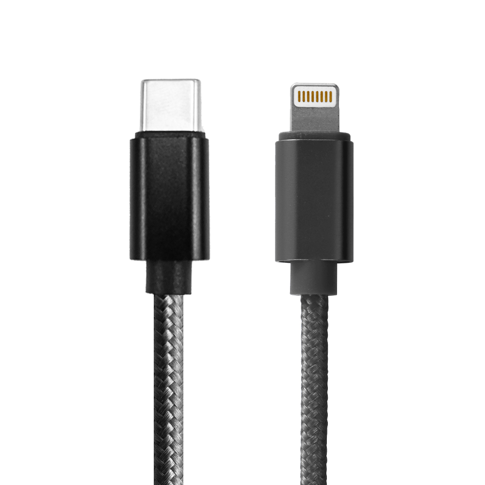 iPhone ライトニングケーブル 2本セット 充電ケーブル 2m Type-C to Lightning タイプC 急速充電 断線防止 高性能チップ USB ナイロン編み | WEIMALL | 01
