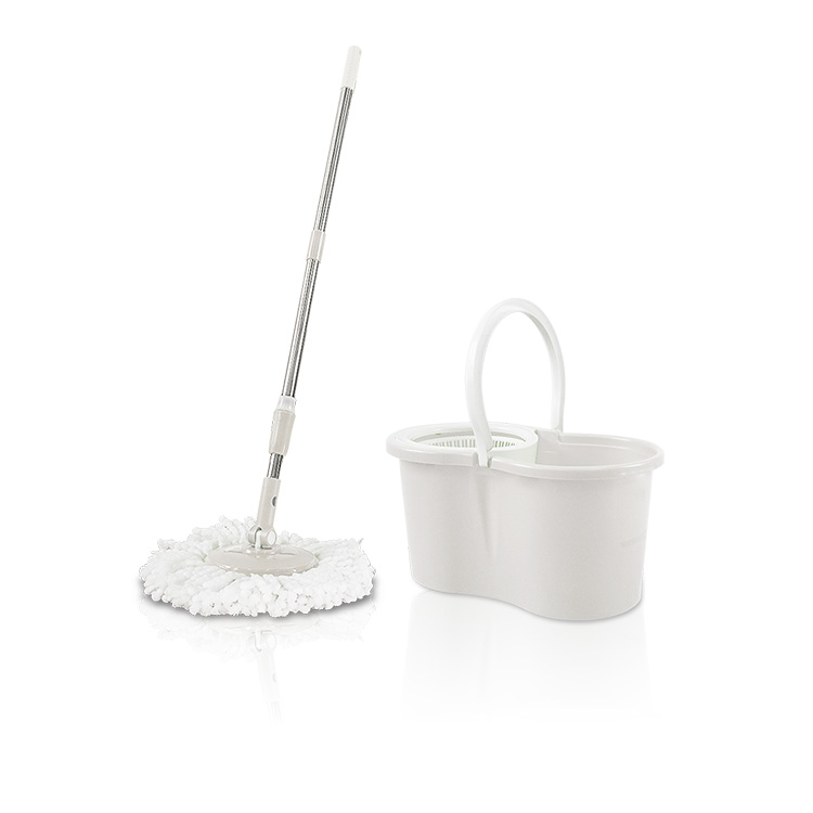回転モップ 掃除 簡単洗浄 脱水 コンパクト スペアモップ付 拭き掃除 水拭き 水切り 床 メンテナンス | WEIMALL | 03