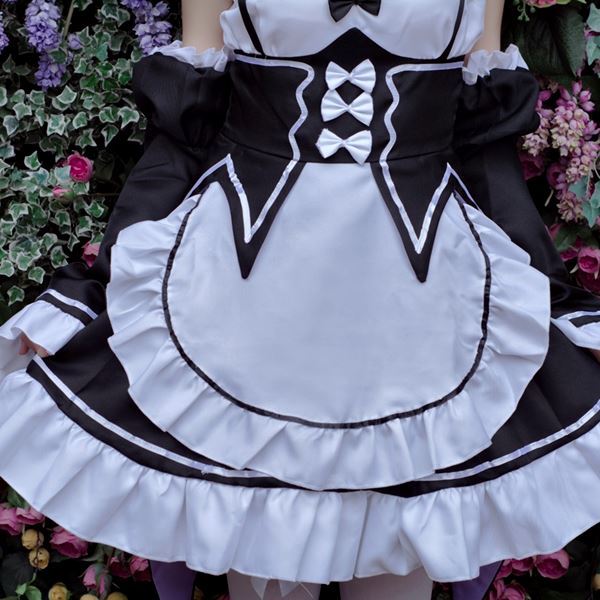 Lサイズ 月に寄りそう乙女の作法 メイド コスプレ 衣装 Amazon.co.jp: 木子コスプレ専門店コスプレ衣装 月に寄りそう