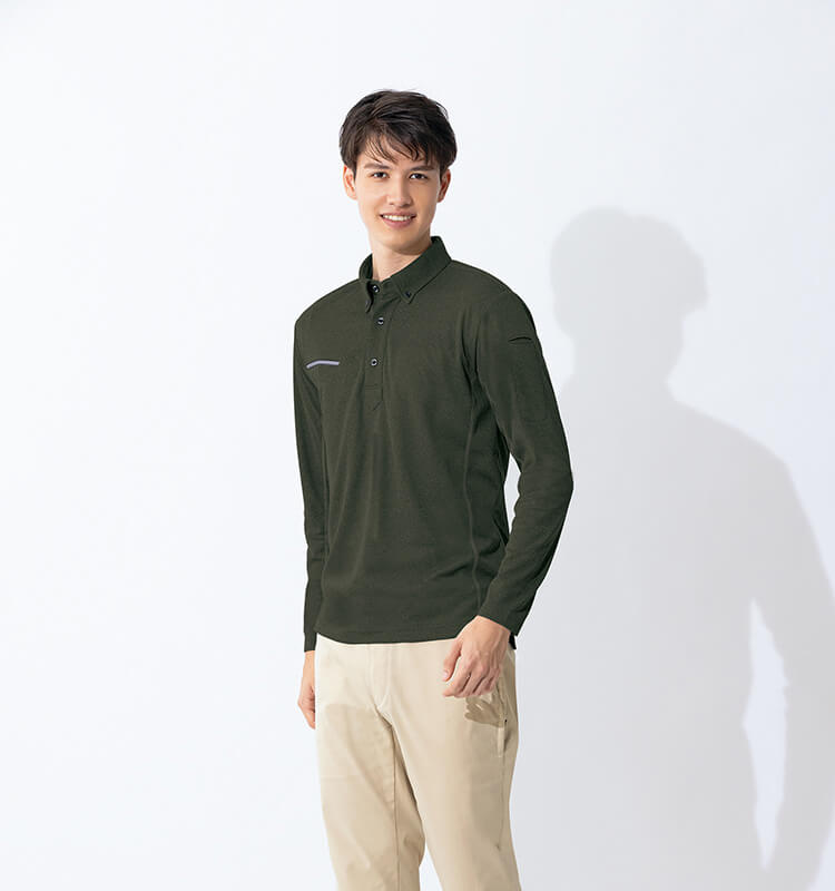 アイトス 作業服 タルテックス AITOZ TULTEX 長袖ボタンダウン