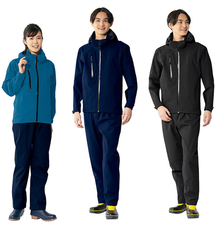 アイトス 作業服 AITOZ 原着全天候型ストレッチジャケット AZ-562411