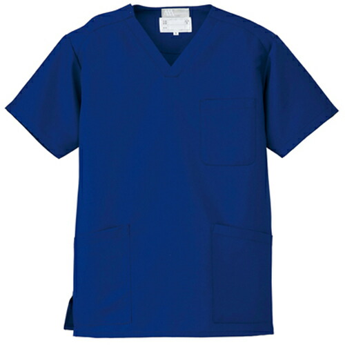 白衣 医療用 スクラブ（男女兼用） AZ-861400 (SS〜6L) スクラブ