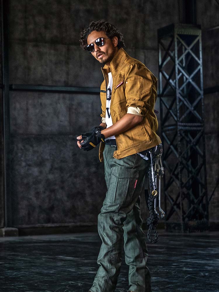 作業服 バートル BURTLE カーゴパンツ 1802 4L-5L 秋冬 ストレッチ 作業着 ユニセックス メンズ レディース | BURTLE | 05