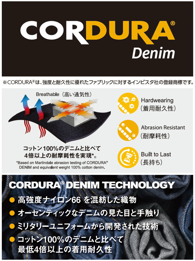 作業服 バートル BURTLE カーゴパンツ 5012 4Lー5L 春夏 コーデュラ ストレッチ デニム 作業着 ユニセックス メンズ レディース | BURTLE | 05