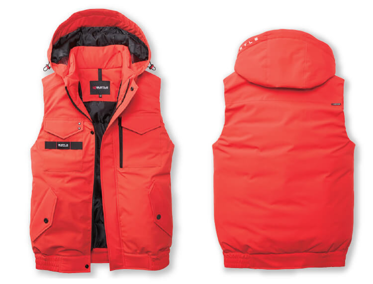 BURTLE（バートル） 作業服 防寒ベスト 5064 XXL 防寒 撥水 作業着