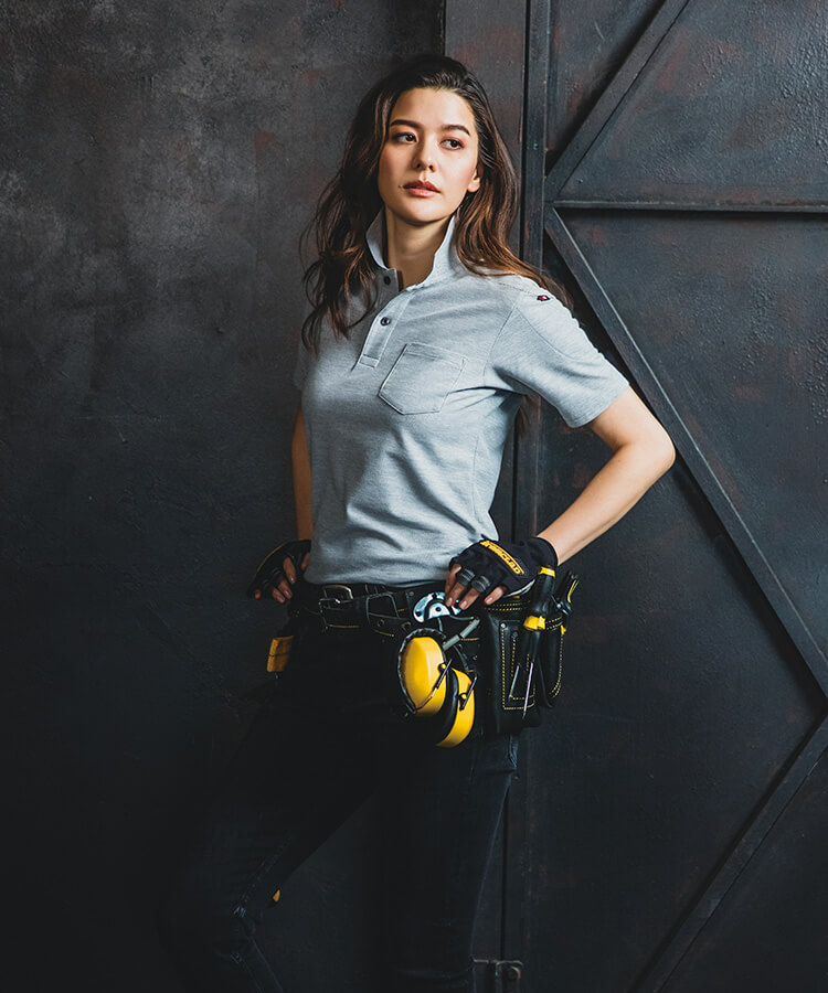 作業服 バートル BURTLE 半袖ポロシャツ 507 4L 春夏 ストレッチ 吸汗速乾 消臭 作業着 ユニセックス メンズ レディース |  | 03