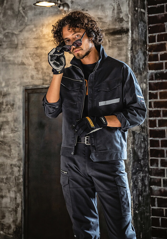 作業服 上下セット バートル BURTLE ジャケット 9091 SS-S ＆ カーゴ