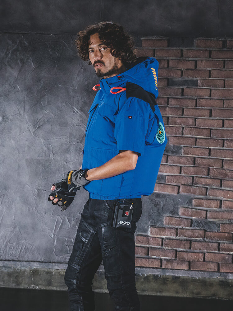 BURTLE（バートル） エアークラフト AC半袖ブルゾン 服単品 AC2106 S