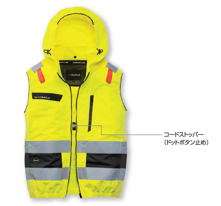 BURTLE（バートル） エアークラフト ACベスト 服単品 AC2114 S-XXL