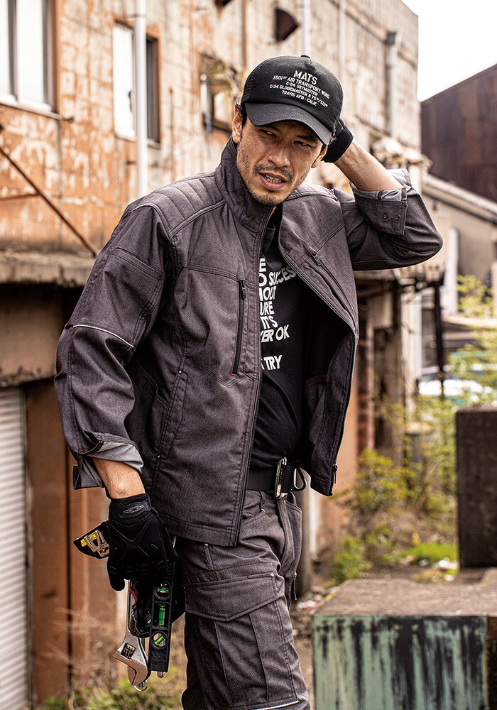 作業服 上下セット コーコス CO-COS ジャケット A-6170 3L