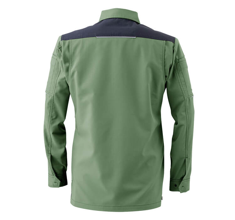 作業服 上下セット コーコス CO-COS 長袖シャツ A-9078 SS-S ＆ カーゴ