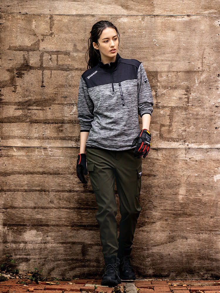 作業服 コーコス グラディエーター GLADIATOR 光吸収発熱ハーフジップ