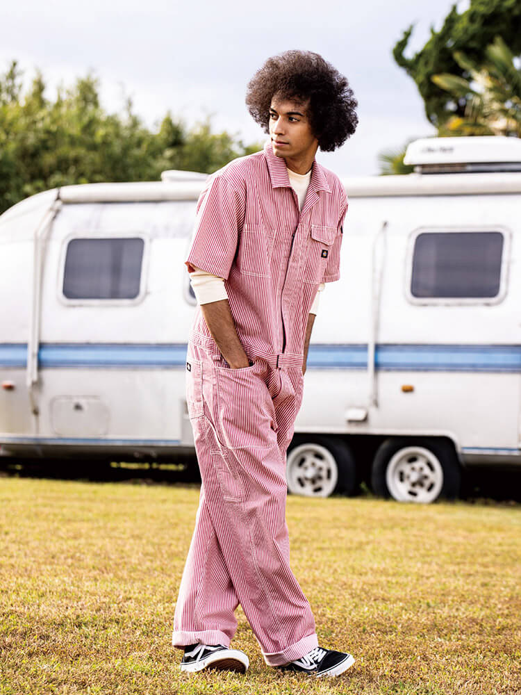 Dickies（ディッキーズ） 作業服 ライトストレッチヒッコリー 半袖