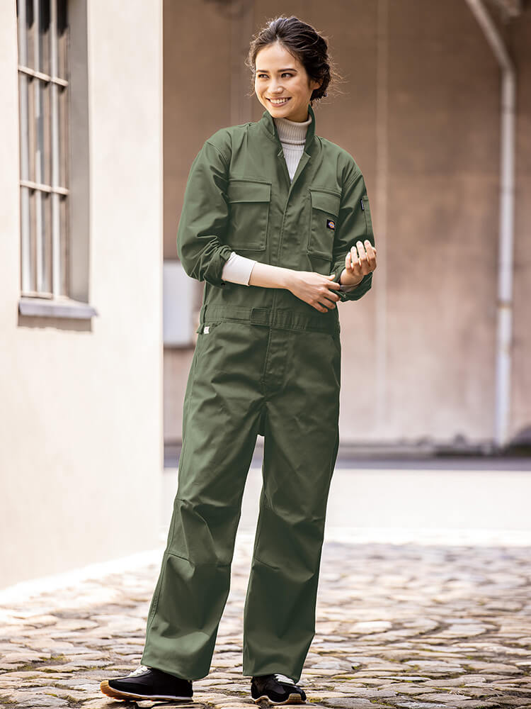 Dickies（ディッキーズ） 作業服 T/Cストレッチツナギ D-766 SS-5L