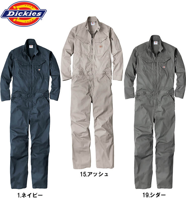 Dickies（ディッキーズ） 作業服 ストレッチヘリンボーンツナギ D-916