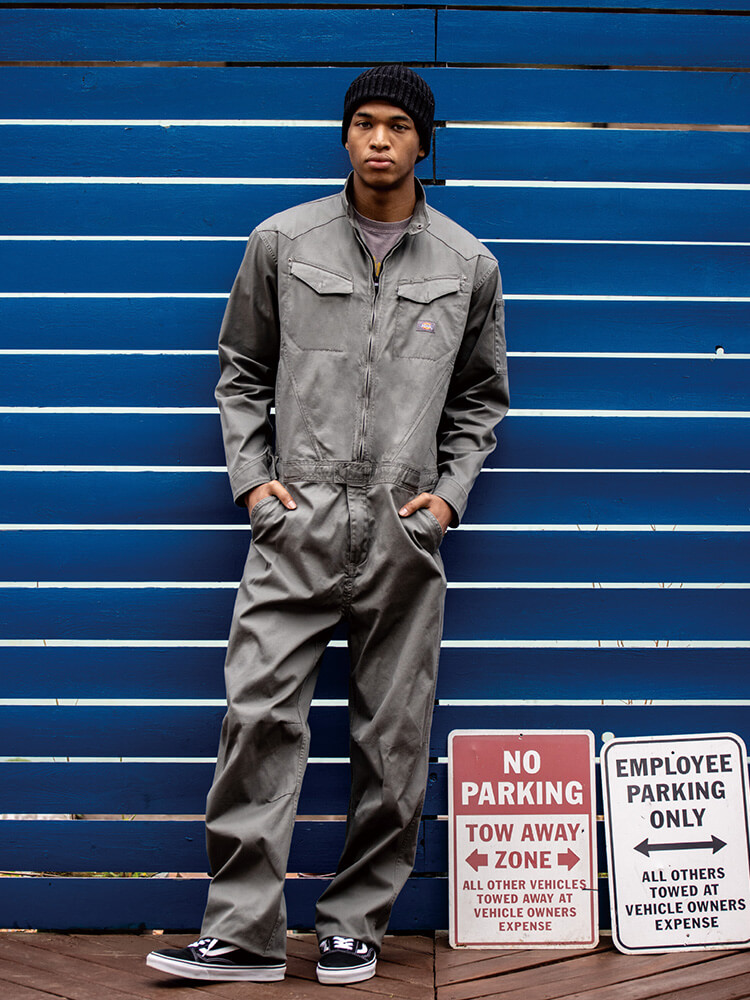 Dickies（ディッキーズ） 作業服 ストレッチヘリンボーンツナギ D-916