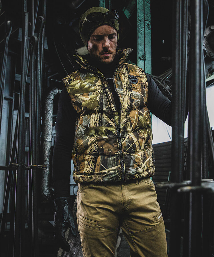 作業服 イーブンリバー EVENRIVER ミリタリーハードベスト R-165 3L