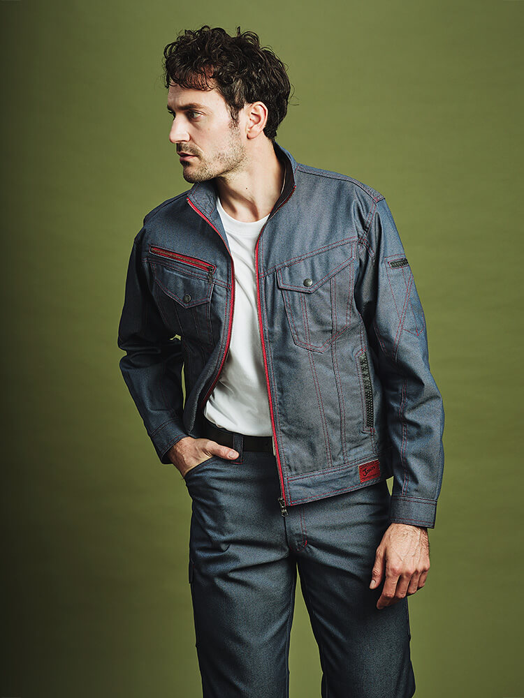 ジャウィン Jawin 52400EL 52400シリーズ 長袖ジャンパー 自重堂 作業