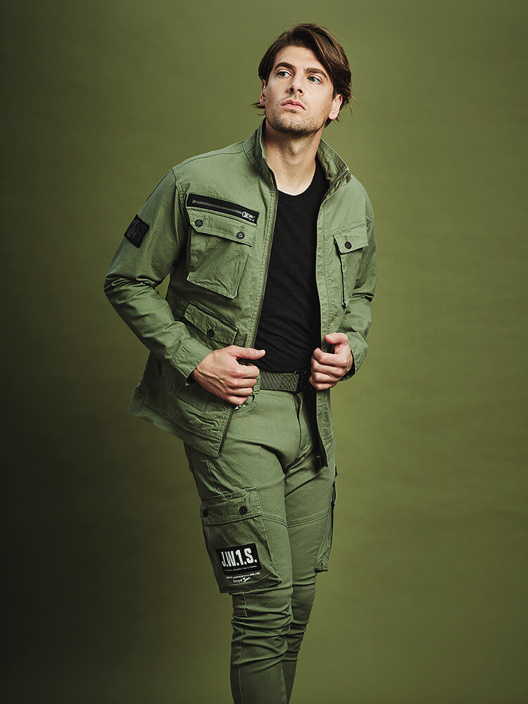 メンズファッション 自重堂 Jawin ノータックカーゴパンツ 56502