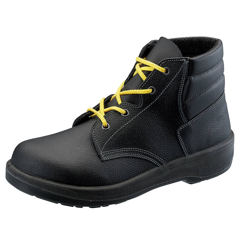 （おまとめ特別価格）Simon 7522 JIS 安全靴 黒 シモン 安全靴 Simon 7522 黒静電靴 23.5-28.0cm EEE JIS規格 中編上靴