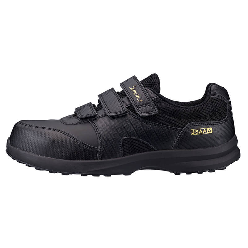 シモン 安全靴 Simon KN118 ブラック 22.0-23.5cm EEE JSAA規格