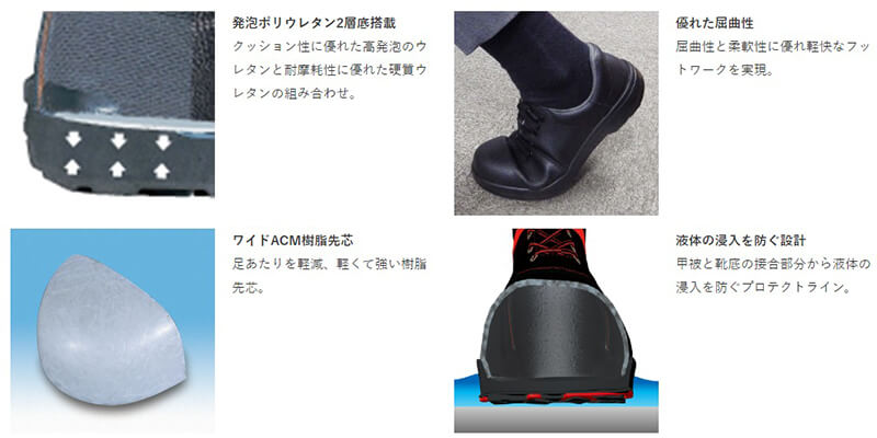 シモン 安全靴 Simon BZ11 黒 23.5-28.0cm EEE JIS規格 短靴