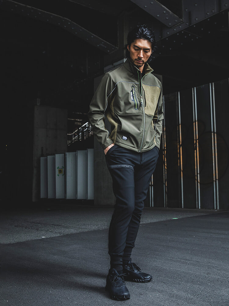 シックスタイル☆ライトブルゾン☆ミリタリーブルゾン 寅壱 作業服 TORAICHI 防寒ブルゾン 7940-129 S-3L 防寒 ストレッチ