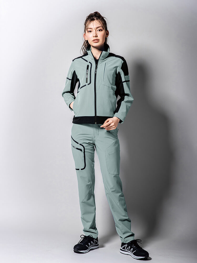 ジーベック（XEBEC） 作業服 上下セット ブルゾン 2520 3L ＆ カーゴ