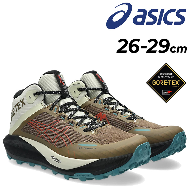 ASICS（アシックス） メンズ トレイルランニング 防水シューズ 2E相当