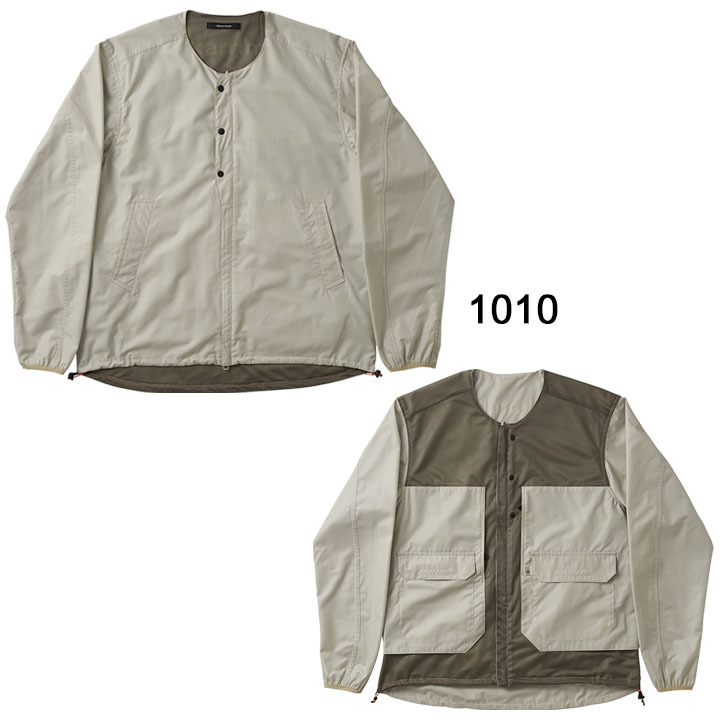ノーカラー ジャケット メンズ アウター カリマー Karrimor キャンプ