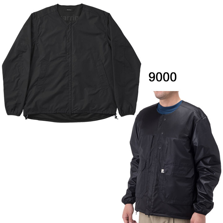 ノーカラー ジャケット メンズ アウター カリマー Karrimor キャンプ