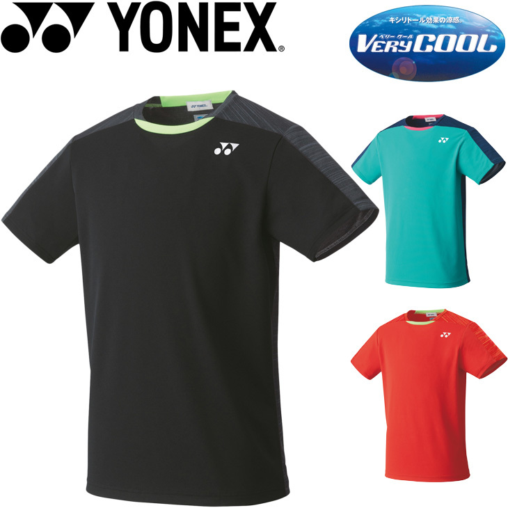 半袖 Tシャツ メンズ レディース ヨネックス YONEX ゲームシャツ(フィットスタイル) /バドミントン テニス ソフトテニス 吸汗速乾  UVカット 涼感 /10365 :10365:APWORLD - 通販 - Yahoo!ショッピング