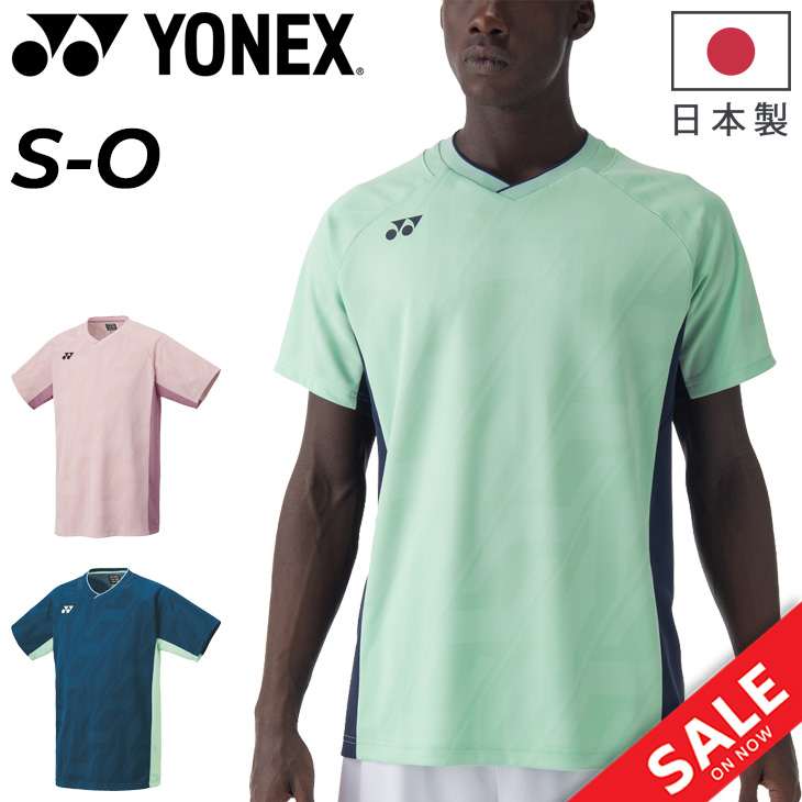 YONEX（ヨネックス） メンズ ゲームシャツ 半袖シャツ 大人 ユニ