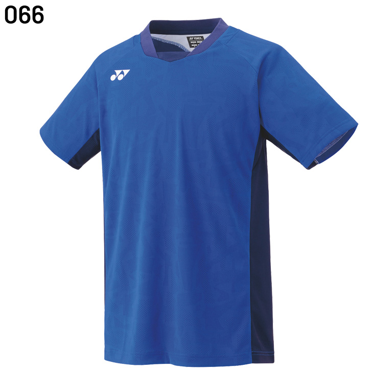 SeriNonnon　YONEX 半袖シャツ 青 黒　メンズLサイズ YONEX（ヨネックス） メンズ ゲームシャツ 半袖シャツ 大人 ユニ