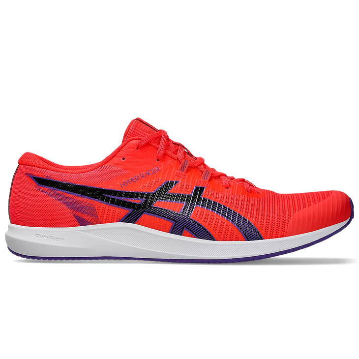 アシックス ジュニア レーシングシューズ 長距離向け asics HYPER RACER 20-25cm 陸上競技 800m-10000m トラックレース対応 子ども用 スタンダードラスト ひも靴 レース 中・長距離走 キッズ こども 小学生 中学生 ブランド 競技 スポーツシューズ くつ/1093A233-5F ASICS（アシックス） ジュニア レーシングシューズ 長距離向け asics