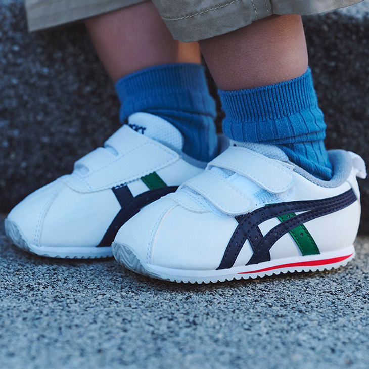 アシックス スクスク SUKU2 ベビーシューズ 13-15.5cm キッズ スニーカー asics SUKUSUKU COTLA BABY SL 2  ベビー靴 子供靴 ベルトタイプ ローカット /1144A382