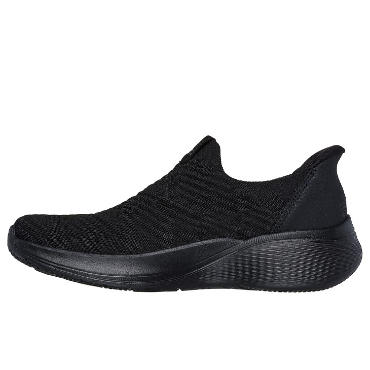 ★ほぼ未使用品★スケッチャーズ　スリップインズ　スニーカー 黒 SKECHERS スケッチャーズ スリップインズ レディース スニーカー