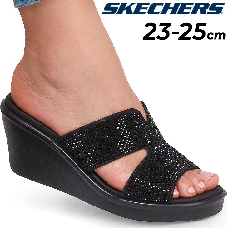 ☆極美品☆Skechers メモリーフォーム レッドウェッジソールサンダル 119261_01.jpg