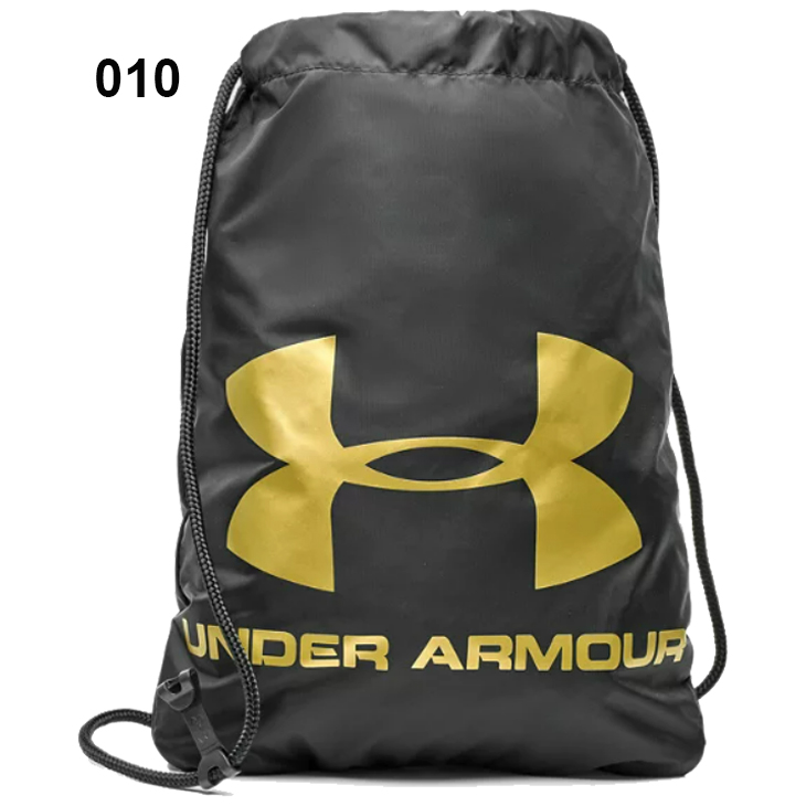 ジムサック ナップザック バッグ アンダーアーマー UNDER ARMOUR UA オージーシー サックパック 12L/スポーツバッグ トレーニング  ジム 鞄 ビッグロゴ /1240539-